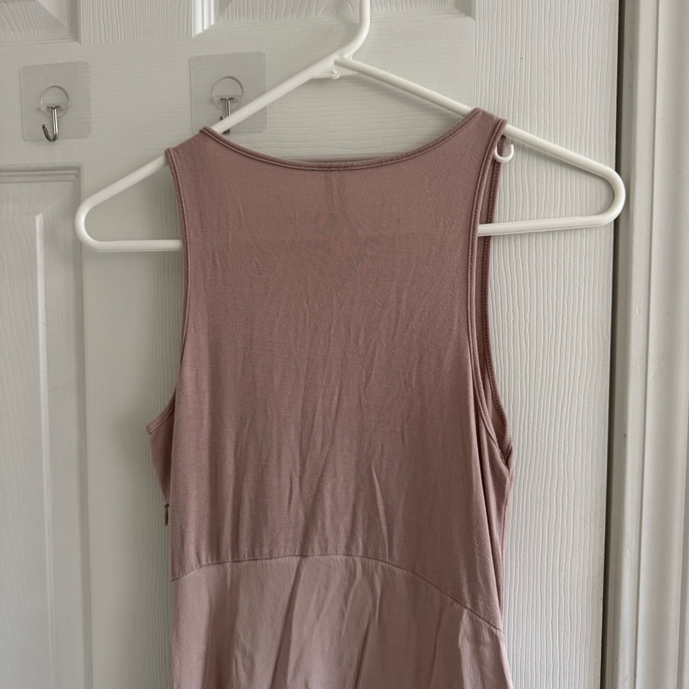 ANTHROPOLOGIE Gemini Twofer Satin Maxi Dress XS - Picture 9 of 11